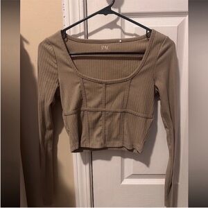Pacsun Corset Style Long Sleeve